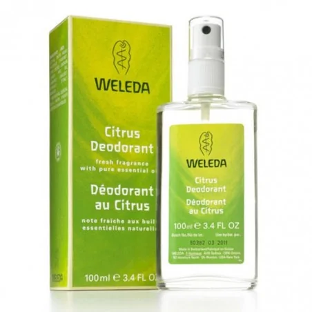 WELEDA DÉODORANT AU CITRUS BIO 100ML