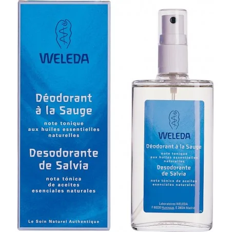 WELEDA DÉODORANT À LA SAUGE BIO 100ML