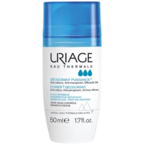 URIAGE DEODORANT PUISSANCE 3 ROLL ON PEAUX SENSIBLES 50ML