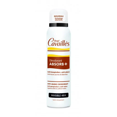 ROGE CAVAILLES DEO ABSORB+ SOIN INVISIBLE SPRAY 150ML