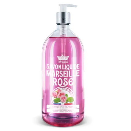 LES PETITS BAINS DE PROVENCE SAVON LIQUIDE ROSE 1 L