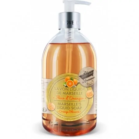 LES PETITS BAINS DE PROVENCE SAVON LIQUIDE FLEUR D`ORANGER 500ML
