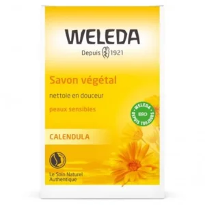 WELEDA SAVON VÉGÉTAL AU CALENDULA BIO 100G