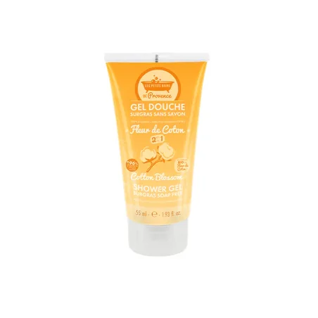 LES PETITS BAINS DE PROVENCE GEL DOUCHE FLEUR DE COTON 50ML