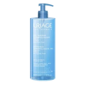 URIAGE GEL SURGRAS LIQUIDE DERMATOLOGIQUE 500ML GEL NETTOYANT MOUSSANT SANS SAVON