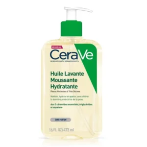 CERAVE HUILE LAVANTE MOUSSANTE HYDRATANTE 473ML