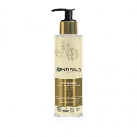 CENTIFOLIA NECTAR DORÉ HUILE SOIN SOUS LA DOUCHE 200ML