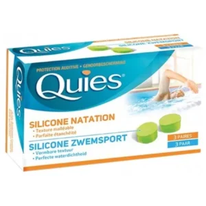 QUIES SILICONE NATATION ADULTE 3 PAIRES