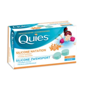 QUIES SILICONE NATATION ENFANT 3 PAIRES