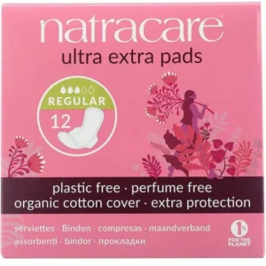NATRACARE SERVIETTE ULTRA EXTRA NORMAL 12 U