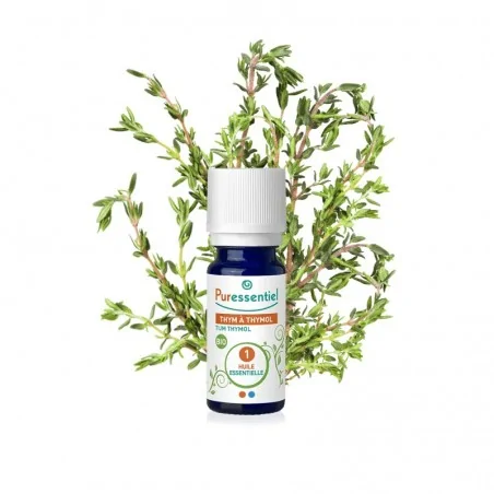PURESSENTIEL HUILE ESSENTIELLE THYM A THYMOL BIO 5ML