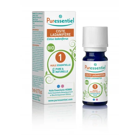 PURESSENTIEL HUILE ESSENTIELLE CISTE LADANIFÈRE 5ML