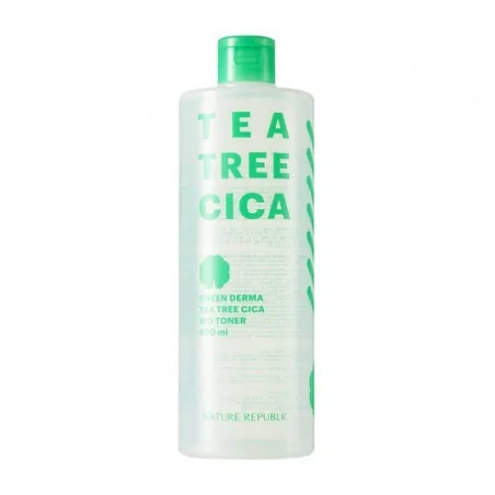 NATURE REPUBLIC GREEN DERMA TEA TREE CICA BIG TONER 500 ML