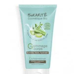 BIOKARITÉ GOMMAGE EXFOLIANT CORPS BIO - À L'ALOE VERA ET AUX BILLES DE JOJOBA- 150 ML