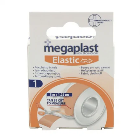MEGAPLAST EXPANDER SPARADRAP TISSU (5X1.25) BOÎTE 1 - 120290