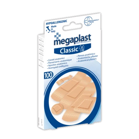MEGAPLAST CLASSIQUES PANSEMENTS BOÎTE 100 - 112400