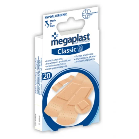 MEGAPLAST CLASSIQUES PANSEMENTS BOÎTE 20 - 180027