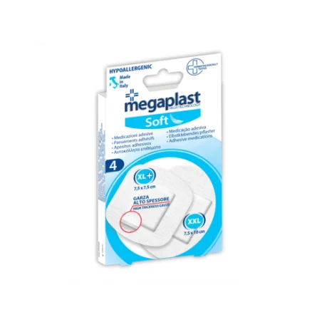 MEGAPLAST SOFT SPARADRAP PEAUX DELICATES BOÎTE 4 - 112424