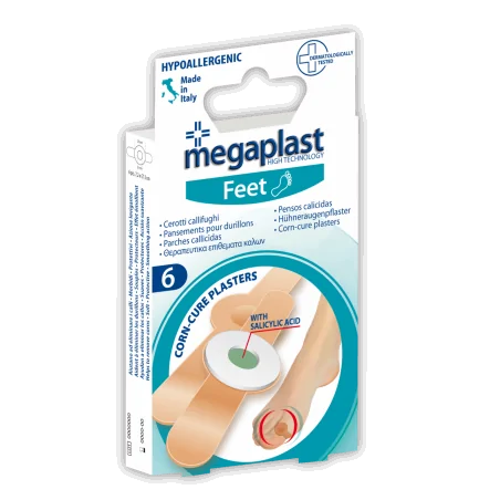 MEGAPLAST PANSEMENT POUR DURILLONS BOÎTE 6 - 130534