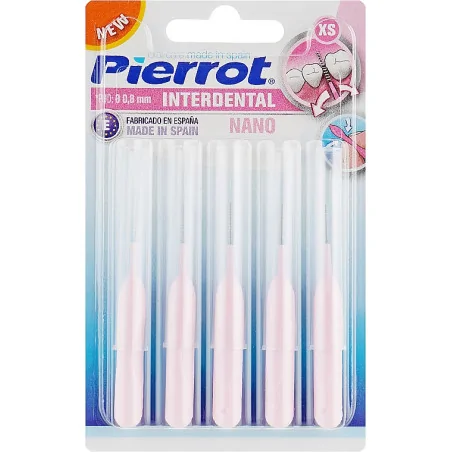 PIERROT BROSSETTES INTERDENTAIRES NANO X 5 (0,8 MM) - 65