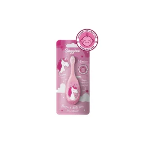 SAGYENE BROSSE À DENTS ERGONOMIQUE LICORNE ROSE 0-2ANS - A00137