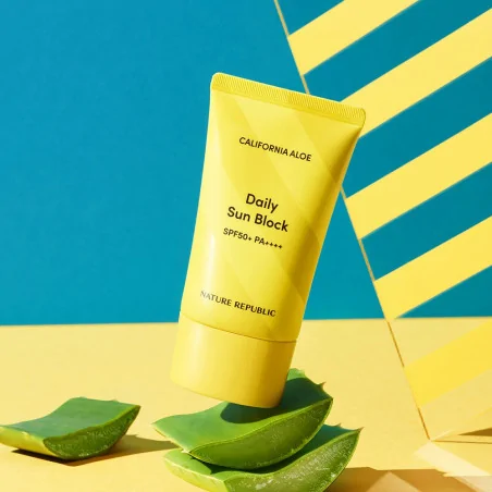 NATURE REPUBLIC CALIFORNIA ALOE DAILY SUN BLOCK SPF50+ PA+++++