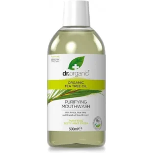 DR.ORGANIC BAIN DE BOUCHE TEA TREE 500ML