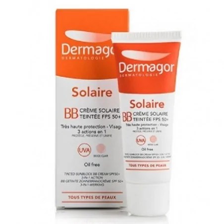 DERMAGOR ECRAN BB CRÈME TEINTE SPF50+ 40ML