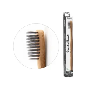 THE HUMBLE BROSSE A DENTS NOIRE AU CHARBON ADULTE