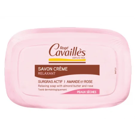 ROGÉ CAVAILLÈS SAVON CREME BEURRE D'AMANDE ET ROSE 115G