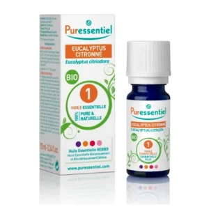 PURESSENTIEL HUILE ESSENTIELLE EUCALYPTUS CITRONNE BIO 10ML