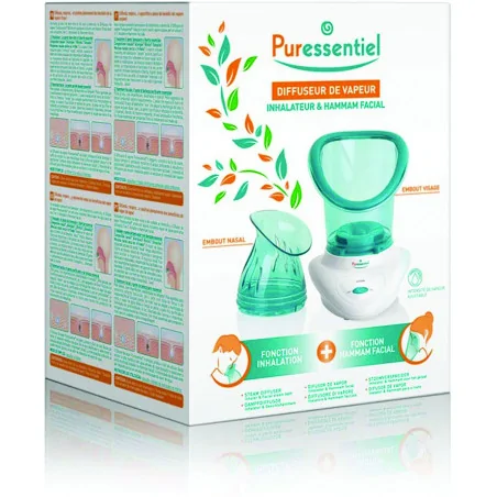 PURESSENTIEL DIFFUSEUR DE VAPEUR INHALEUR ET HAMAM FACIAL