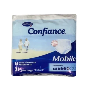 HARTMANN CONFIANCE MOBILE 6GT TAILLE XL/JOUR (T 54-60) X14 - 915704