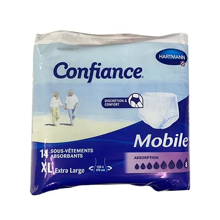 HARTMANN CONFIANCE MOBILE 8GT TAILLE XL/NUIT (T 54-60) X14