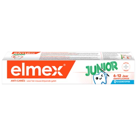 ELMEX DENTIFRICE JUNIOR 6-12 ANS 75ML