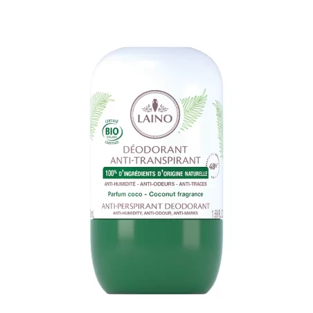 LAINO DÉODORANT ANTI- TRANSPIRANT PARFUM COCO BIO 50ML