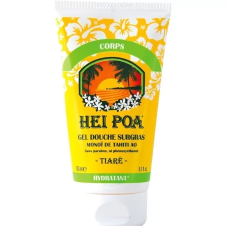 HEI POA GEL DOUCHE SURGRAS -PARFUM TIARÉ 150ML