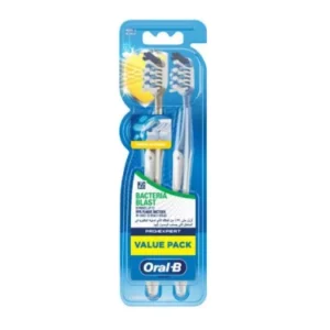 ORAL-B BROSSE A DENTS PRO EXPERT PLAQUE BACTERIENNE MEDIUM 1+1 PACK