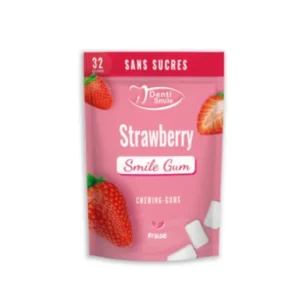 DENTI SMILE CHEWING GUMS FRAISE SANS SUCRES 32