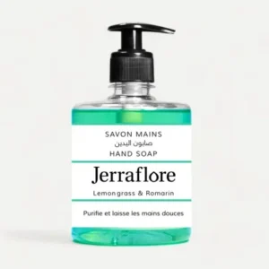 JERRAFLORE SAVON MAINS LEMON GRASS & ROMARIN 500ML