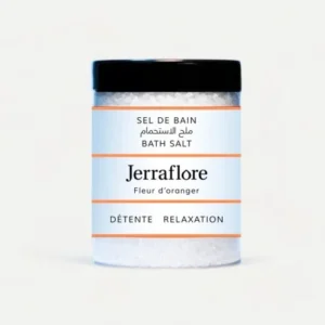 JERRAFLORE SEL DE BAIN FLEUR D'ORANGER 400G