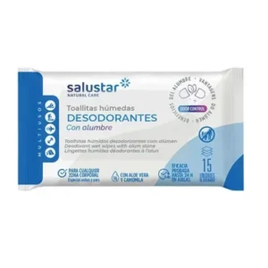 SALUSTAR LINGETTES DEODORANTES A L'ALLUN B15