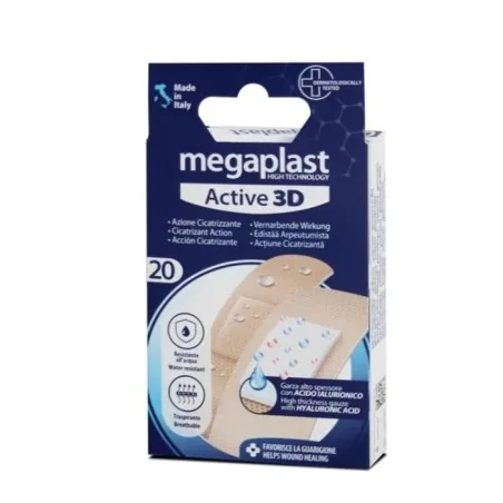 MEGAPLAST PANSEMENT ACTIVE 3D BOITE DE 20 - 112479