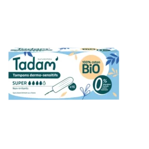 TADAM' TAMPONS SUPER SANS APPLICATEUR 16U