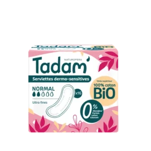 TADAM' SERVIETTES ULTRA FINES NORMAL X 16