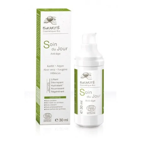 BIOKARITE SOIN DU JOUR CRÈME ANTI-ÂGE 30ML