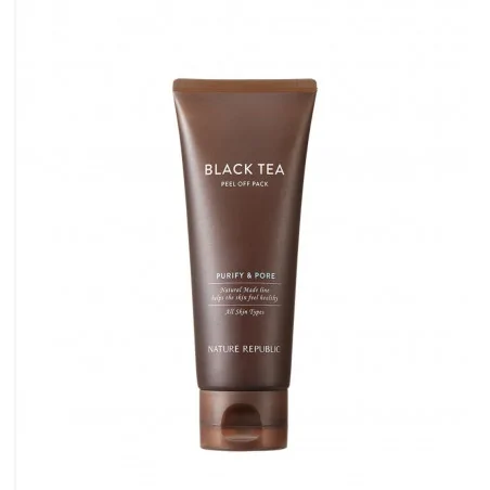NATURE REPUBLIC NATURAL MADE BLACK TEA PEEL OFF PACK 100ML
