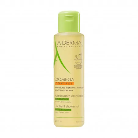 A-DERMA EXOMEGA HUILE LAVANTE ÉMOLLIENTE ANTI-GRATTAGE 500 ML