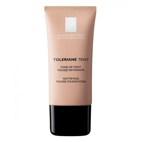 LA ROCHE-POSAY TOLERIANE FOND DE TEINT MOUSSE 30ML TEINT MATIFIÉ 02 BEIGE CLAIR