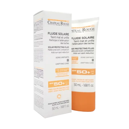 CHÂTEAU ROUGE FLUIDE SOLAIRE ANTI TACHE SPF 50+ 50ML
